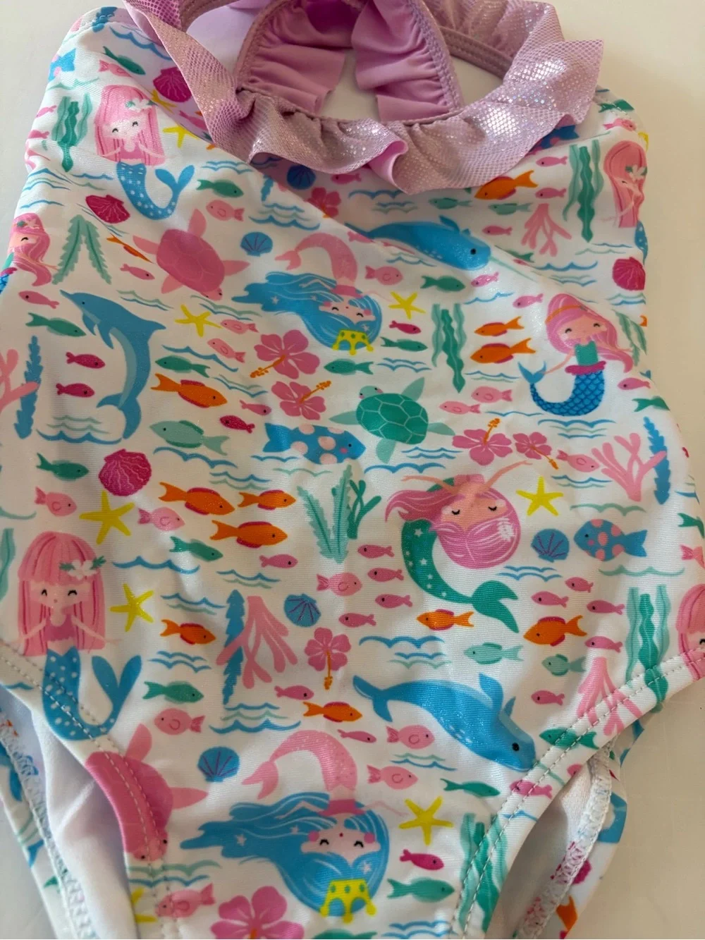 Flap Happy Mindy Crossback Swimsuit Fantasea Size 2T Swim Beach Summer Cute